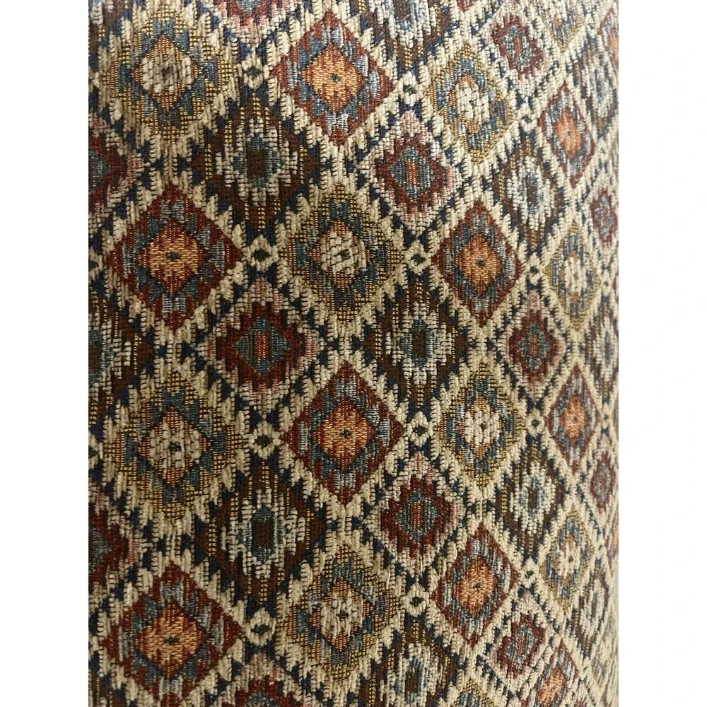 24 Inch Vintage Turkish Pattern Throw Pillow Bohemian Boho